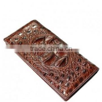Crocodile leather wallet for women SWCRW-013