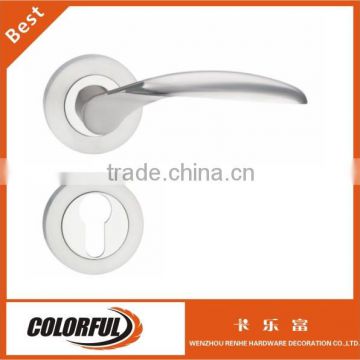 Zinc alloy kitchen door lock / lever handle
