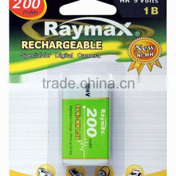 HR9V rechargeable battery