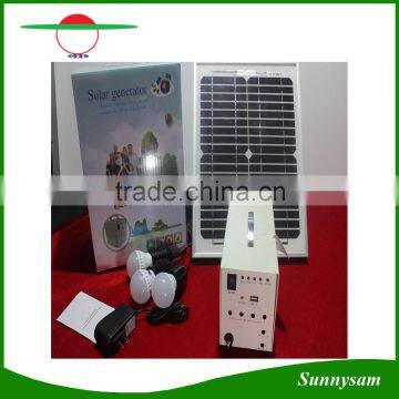 10W Mini Portable Solar Power System Home Lighting for Indoor or Emergency Use