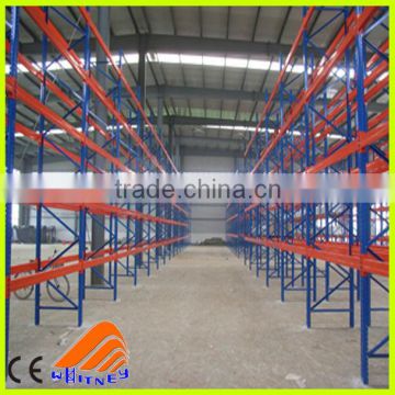 Warehouse storage selective steel pallet racks,indoor firewood storage racks,steel plate storage rack