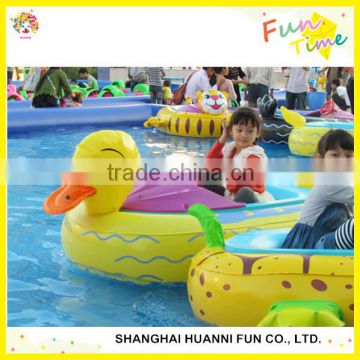 Amusement water park wate float bumper boat for kids and adult inflatable bumper boats aqua toy boats