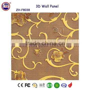 Guangzhou factory price lobby decoration 3d wall coverings