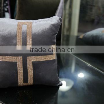 Premier cushion manufacturer High quality custom designed velvet upholstery sofa cushion