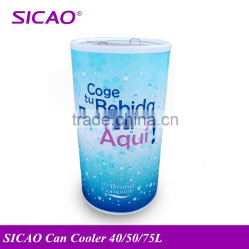 promotion ad beverage cooler 75 volume electric fridge can coolers round electric beverage cooler 120cans )
