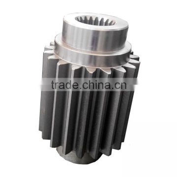 Large straight tooth spur pinion