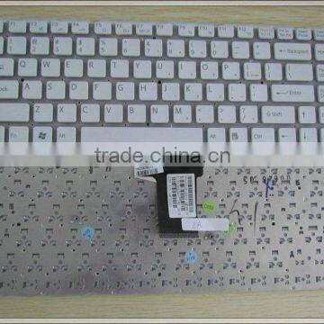US laptop keyboard for Sony EA white keyboard