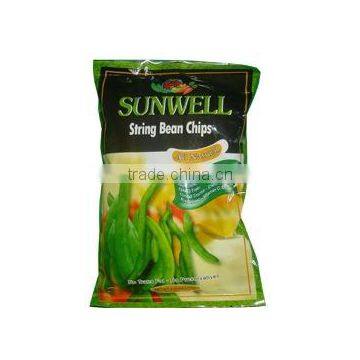 Low Temperature Vacuum Fried String Bean Chips (Healthy Snack)