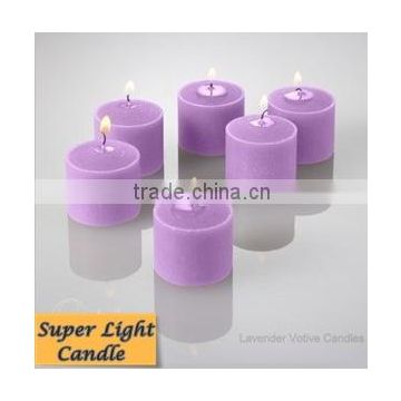 colored fancy scented votive candle