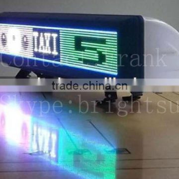 hot sale taxi roof advertising screen