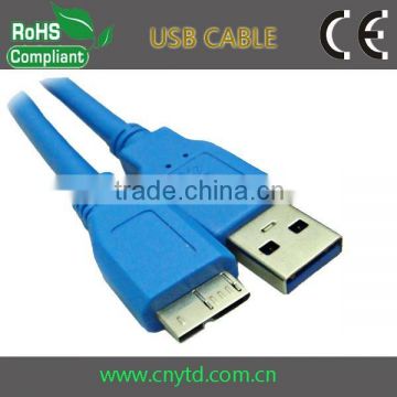 New arrivals 10 wire micro usb 3.0 cable for Samsung Galaxy Note3 S5