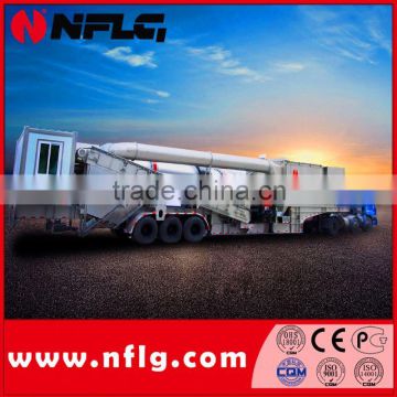 New design high efficiency mobile drum asphalt batching plant and related equipments