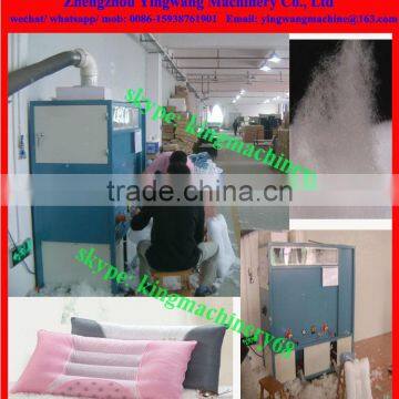 fabric polyester opener machine and pillow cotton filler machine