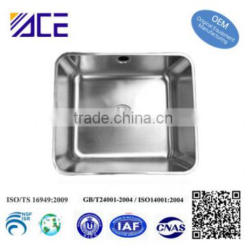 custom deep drawing stamping stainless steel kitchen sink