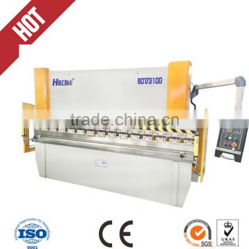 hydraulic brake press for sale with E21system manual sheet metal bending machine