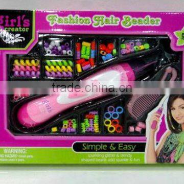 wholesale braiding hair beads kit w hair beader for kids