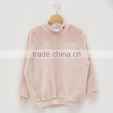 Customized Cotton love word printed sweatshirt woman 2017 girls hoodies