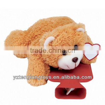 China Wholesale Hot Water Bottle Plush Bear Cover