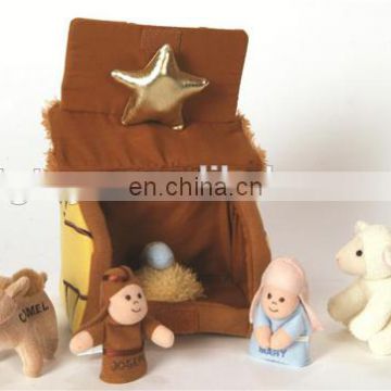 Custom hot sale Nativity Plush Sets toys for Kids