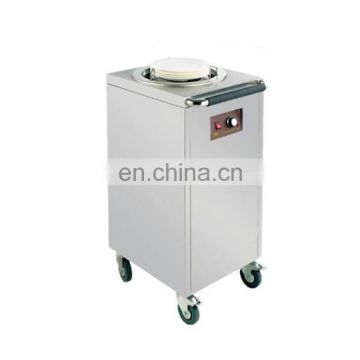 2-Head Electric Plate Warmer Cart, Commercial Plate Warmer Cart