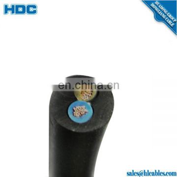 VDE H05RNH2-F cable rubber cable 2*1.5mm2 parallel cable twin flat