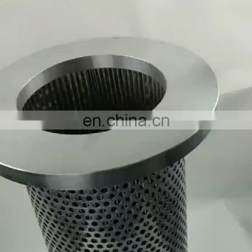Hydraulic Oil Filter Installed On Compressor Hydraulic Lubrication Oil Filter Stainless steel woven mesh Hydraulic Oil Filter