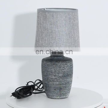 Antique home decorative ceramic table light and desk lamp for indoor room