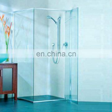 Tempered glass shower door