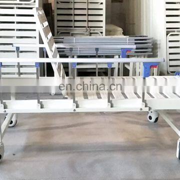 Manual single crank hospital bed