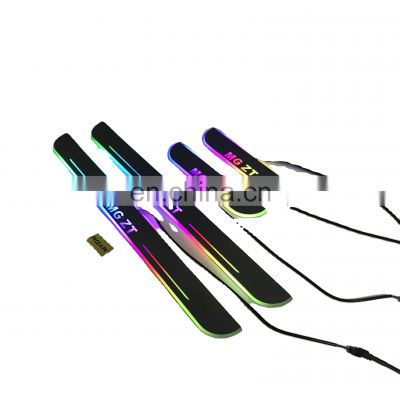 Led Door Sill Plate Strip for MG ZT dynamic sequential style step light door decoration step