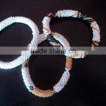 New Arrival- Beaded Roll Bracelet Set