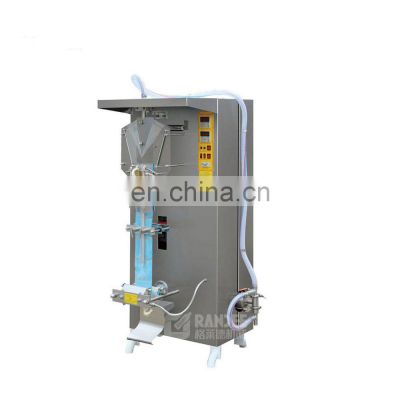 Automatic plastic bag sachet water filling machine