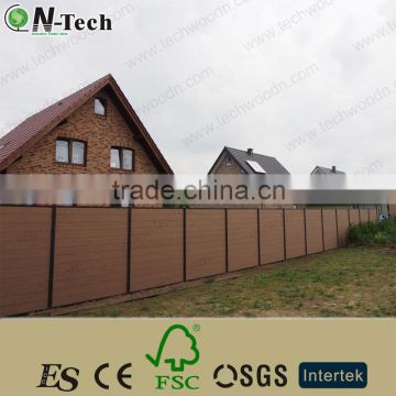 New! Hot sale! Colormix WPC Garden Fencing like real wood