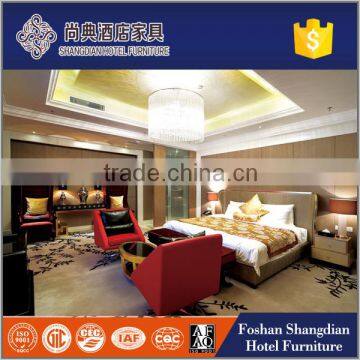 Modern style hotel bed room furniture