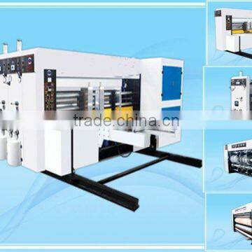 GYK automatic high speed plexo printing slotting die cutter, carton machine