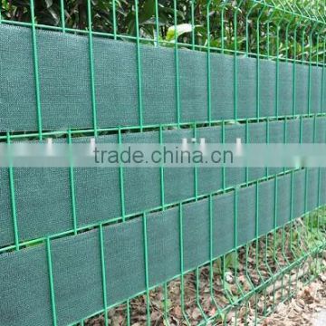 HDPE material pravicy screen strip slate safety fence