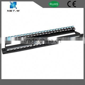 24 Port Utp Label Mark Cat5e Patch Panel Manufacturer