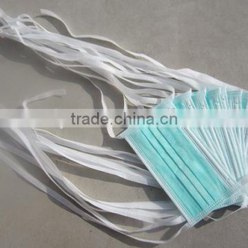 Non woven face mask with ties for doctor use