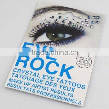 sexy Rhinestone Eye Tattoo sticker