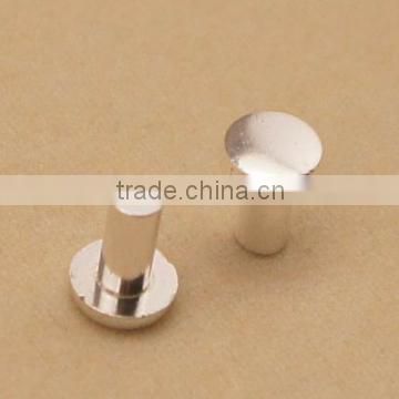 Low Resistivity Micro Solid Rivets Contact
