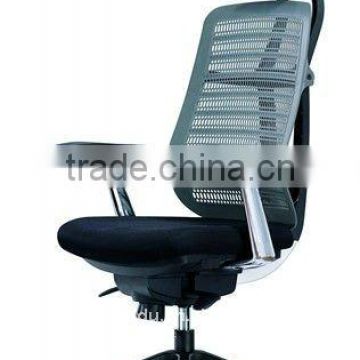 flexible back chair,plastic net back chair,mesh conference chair DU-001H