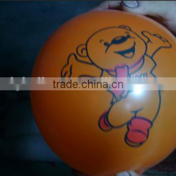 12 inches cartoon design printed latex balloon