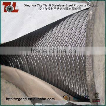 316 Stainless Steel Wire Rope 7x7 with 3.2mm Diameter 2000m reel