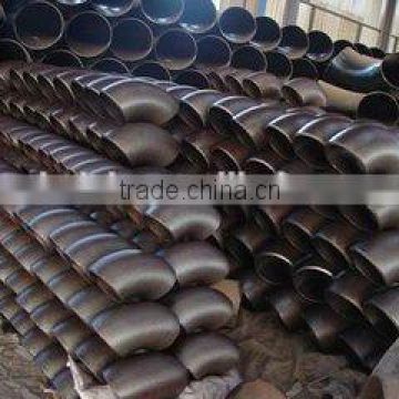 carbon steel 90Degree elbow&sch40 90 degree LR&SR seamless pipe elbow&ASTM A234WPB butt weld pipe fittings
