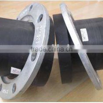 Ductile iron backup flange for PE pipe