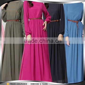 Wholesale Clothing Long Sleeve Kaftan Abaya Indonesia