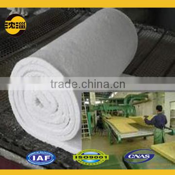 Ceramic fiber heat blanket Aluminium Silicate Insulation Ceramic Fiber Blanket