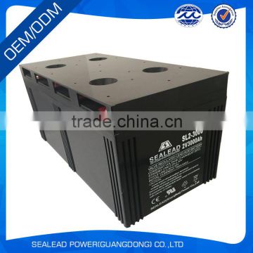 Made in guangzhou 2V 3000AH deep cycle Battery