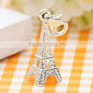 Wholesale New Design Fashion Handmade Mini Eiffel Tower Charm Souvenir Pendant CM123
