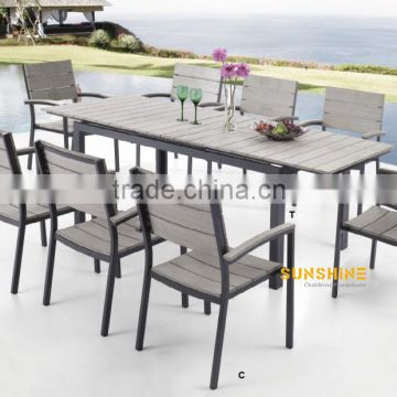 Furniture outdoor rattan table